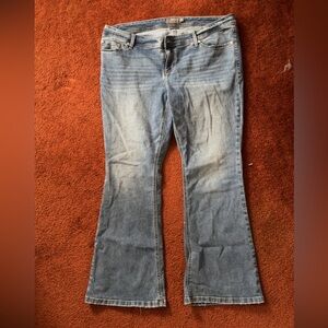 Torrid Light Blue Flare Jeans